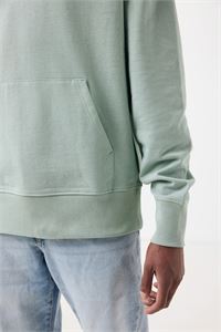 FELPA CON CAPPUCCIO IN COTONE RICICLATO 340 gsm